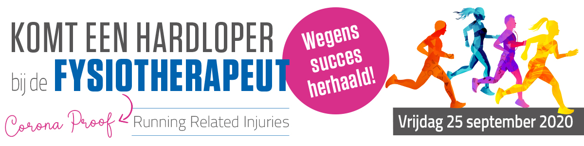 M2 Komt een sporter bij de fysio_Hardloopblessures Banner 1200×300 Corona Proof